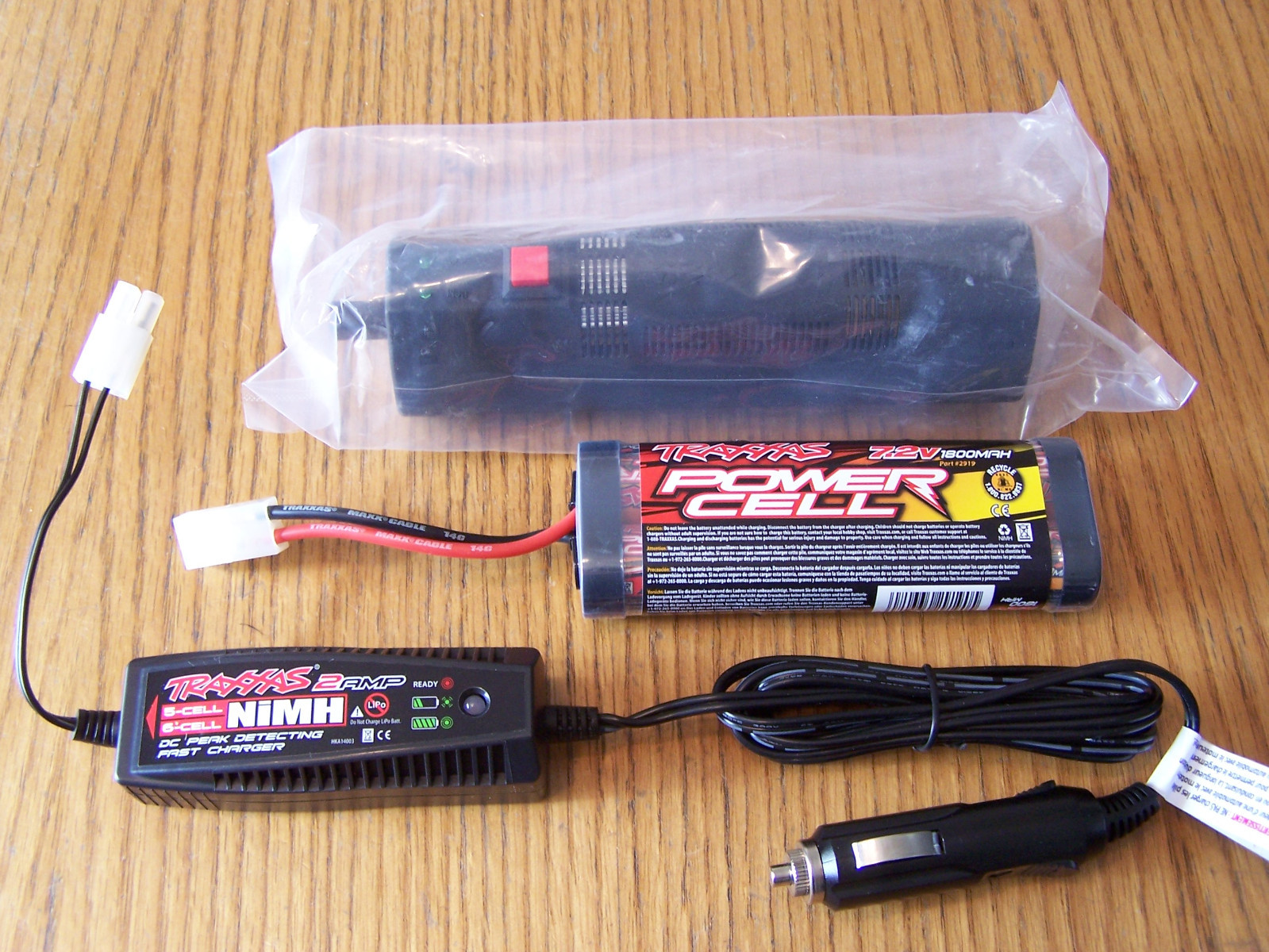 Fits Traxxas Ez Start Ni-mh Battery Control Box &Car Charger 2.5 3.3 T-maxx Revo