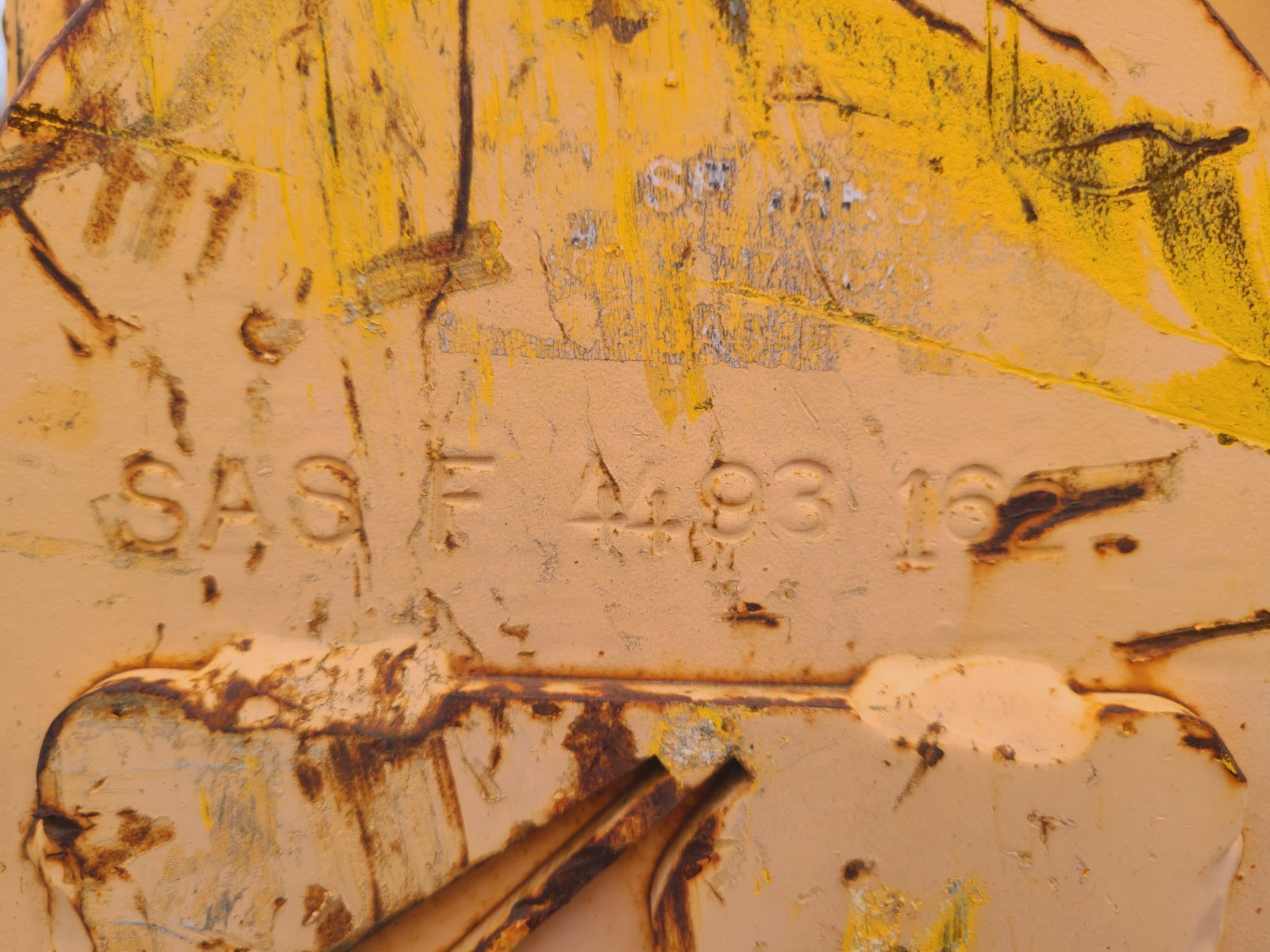 WHEEL LOADER SASFORKS SAS FORKS 4493-162 LONG FORKS 16 FOOT - READ NOTES!!!