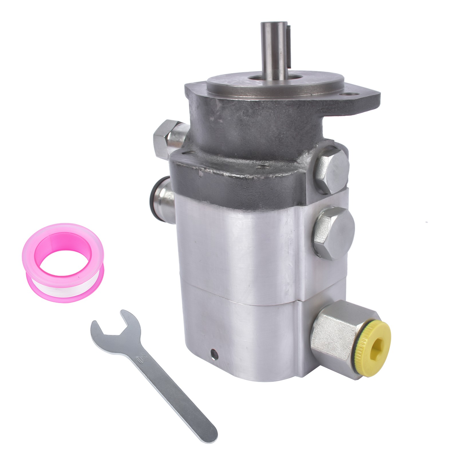 22 GPM 2-Stage Hydraulic Log Splitter Pump 3000 PSI 3600RPM Gear Pump 5/8" Shaft