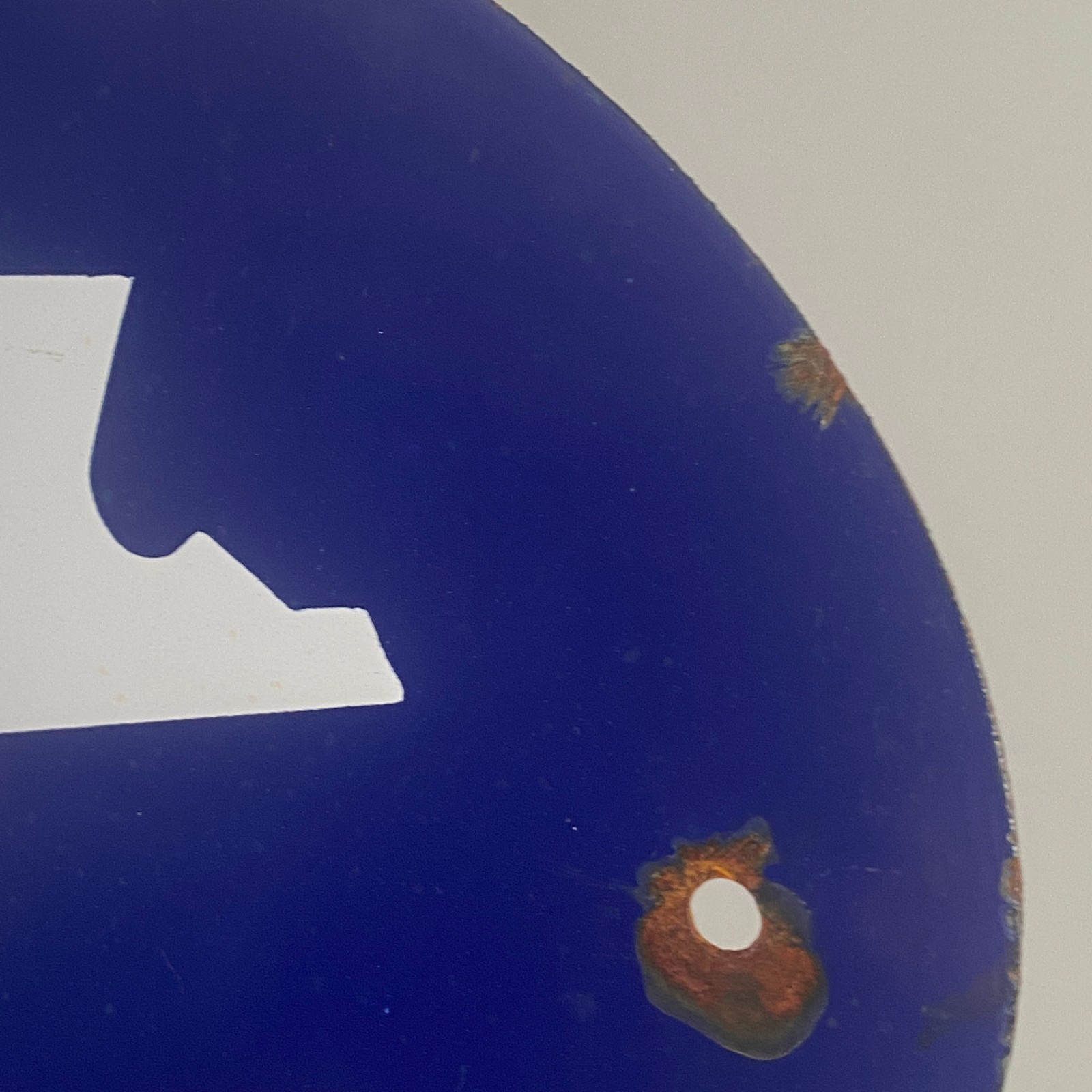 Piaggio Vespa Enamel Sign - 63x29cm (24.8x11.4") - Nice Rare Advertising Signage