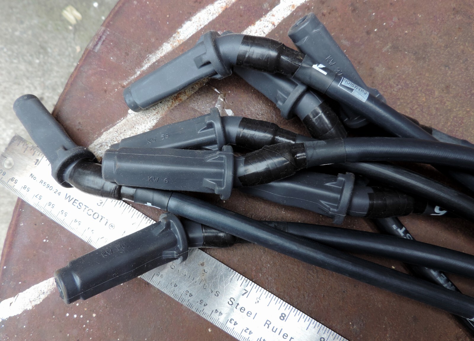 Champion NASCAR 8.8mm Power Boost Racing Spark Plug Wires New FORD V-8 FIT