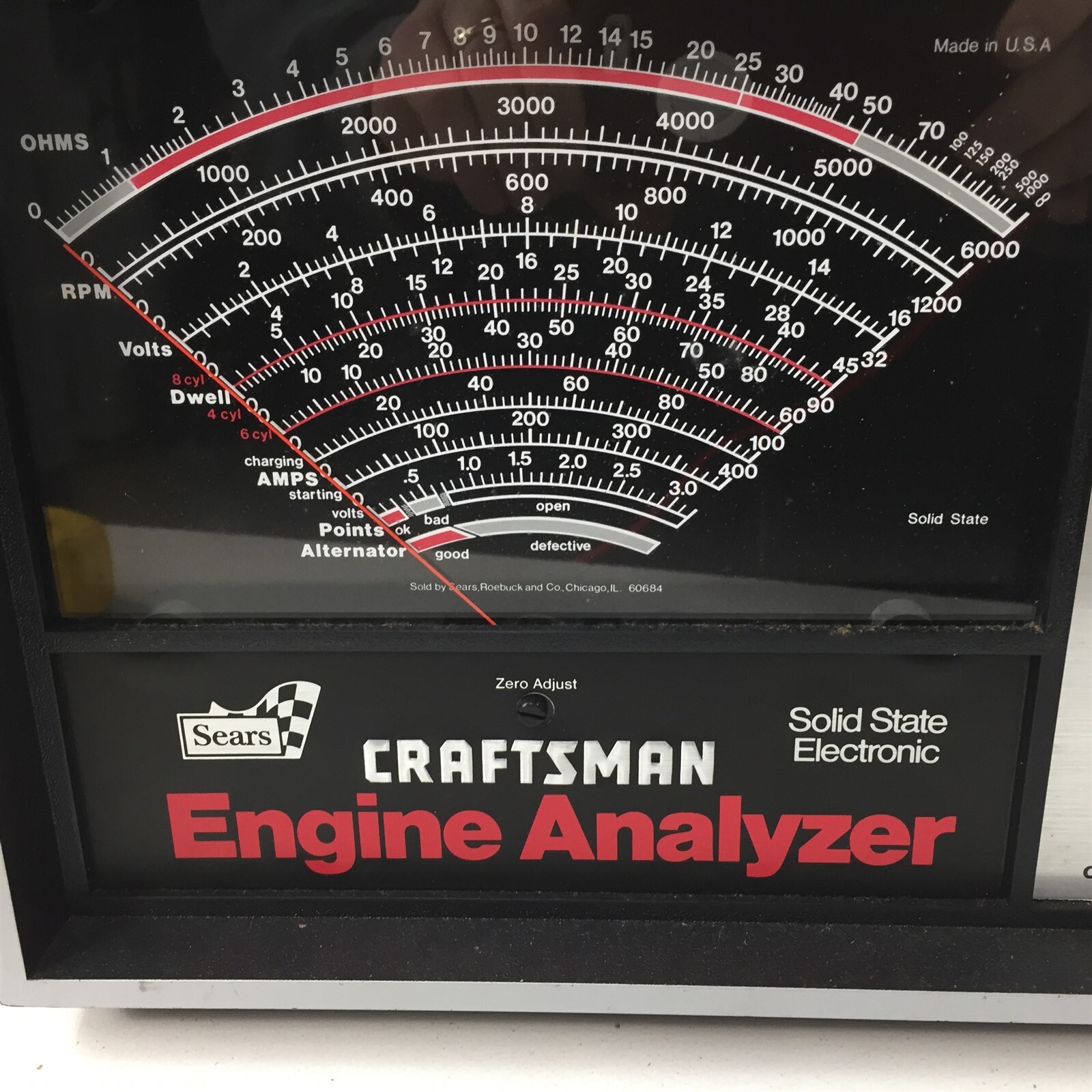 Sears Craftsman Professional Engine Analyzer 2821040