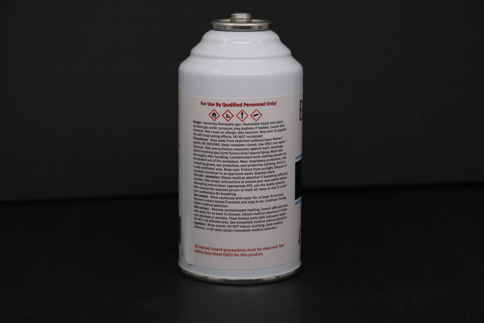 Enviro-Safe R-600a Refrigerant Inverted Piercing 6 oz 5 Cans #8070