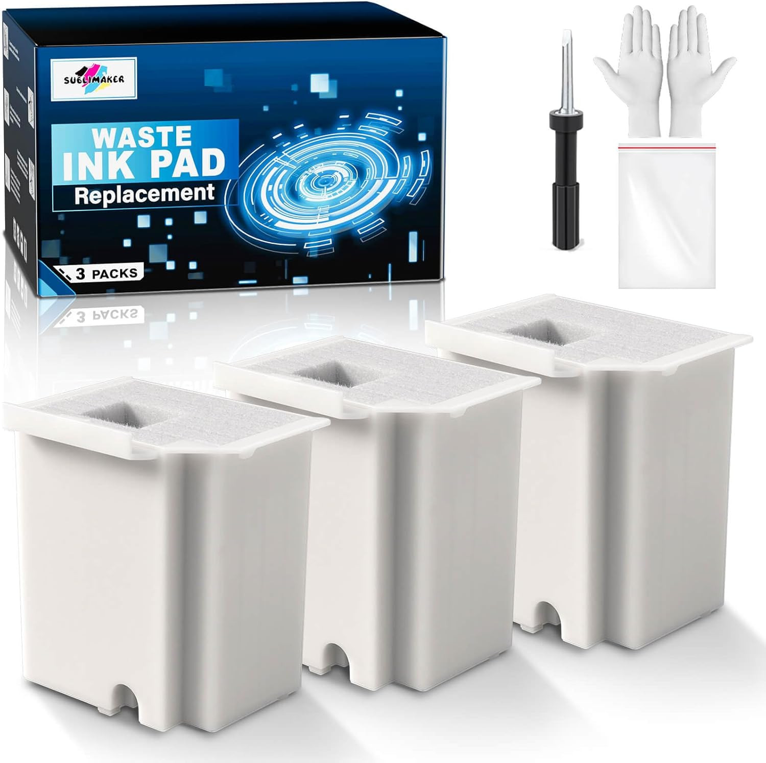 Waste Ink Pad Replacement with Reset Software for Ecotank ET-4800 ET-2800 ET-280