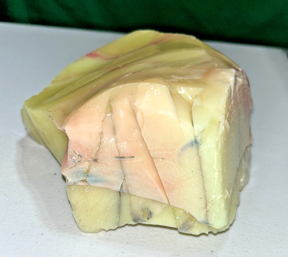 Vintage Uranium Glass Slag Cullet Awesome Glow 6 lbs 10 oz