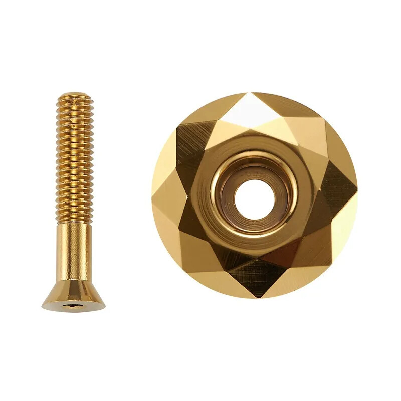 Bicycle Stem Cap Cover Aluminum Headset Fork Top 1-1/8 Threadless Mtb Road Bike