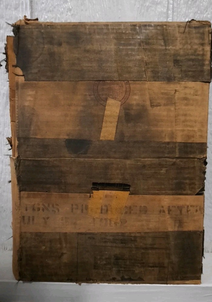 Vintage Original Fallout Shelter Sign Cold War 1960s Era Department of Defense