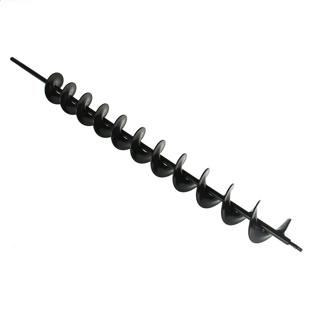 Earth Auger Drill Bit 2 x 24 Black Garden Post Hole Digger
