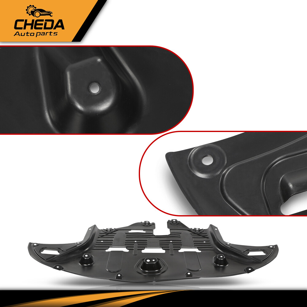 Fit For Hyundai Tucson 2016-2021 Front Engine Splash Shields Under Cover Black