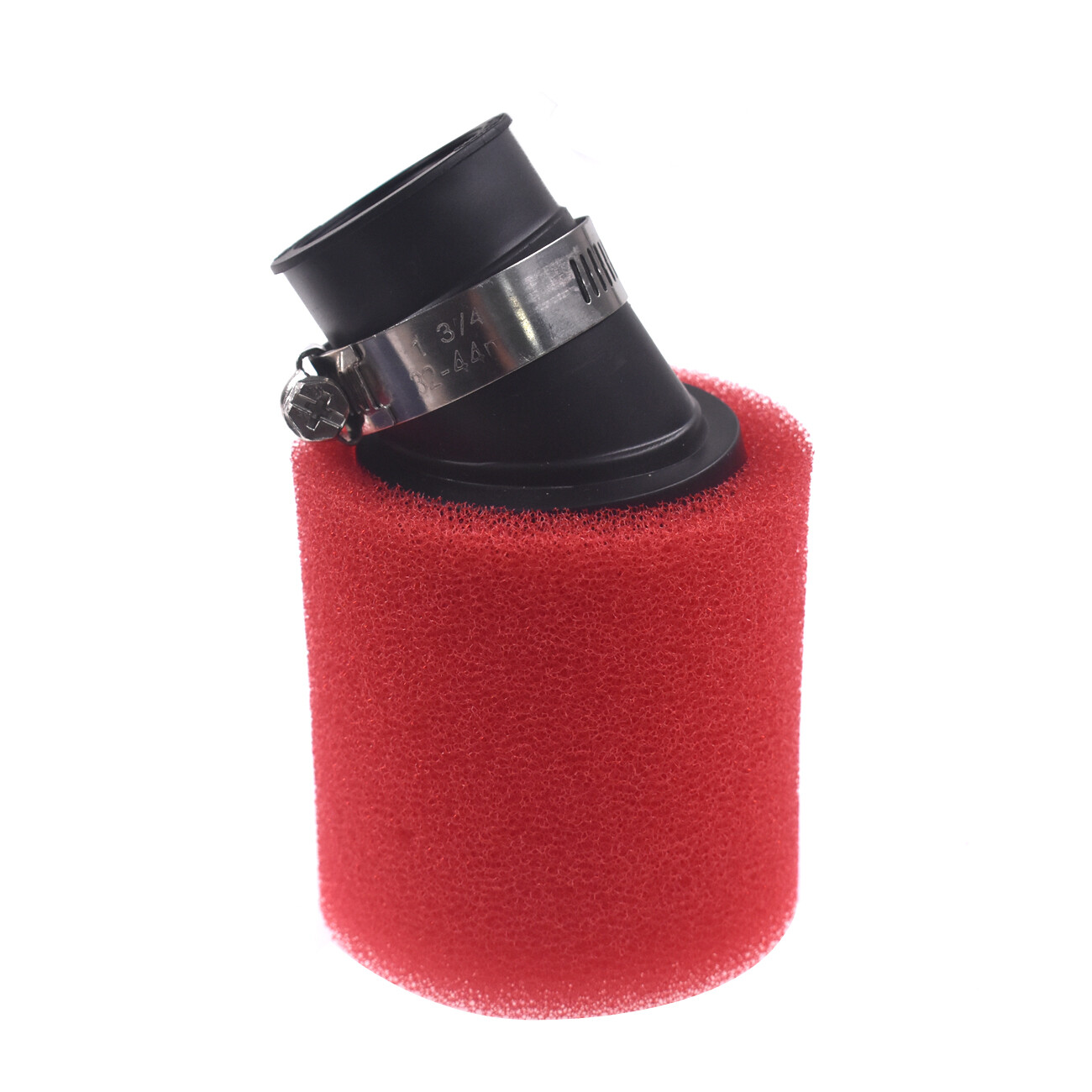 32MM Red Bent Foam Air Filter For 50cc 110cc 125cc ATV Pit Quad Dirt Bike Buggy