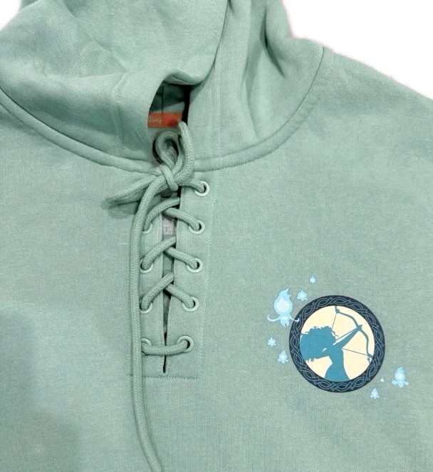 NWT!! 2026 Rundisney Princess Half Marathon Weekend Green Merida Hoodie | Large