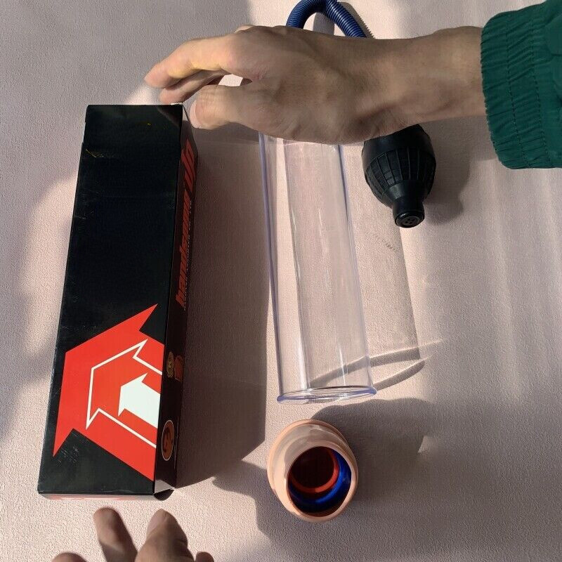 Vacuum Penis Pump for Male ED Enhancement Erectile Enlargement Penis Enlarger BG