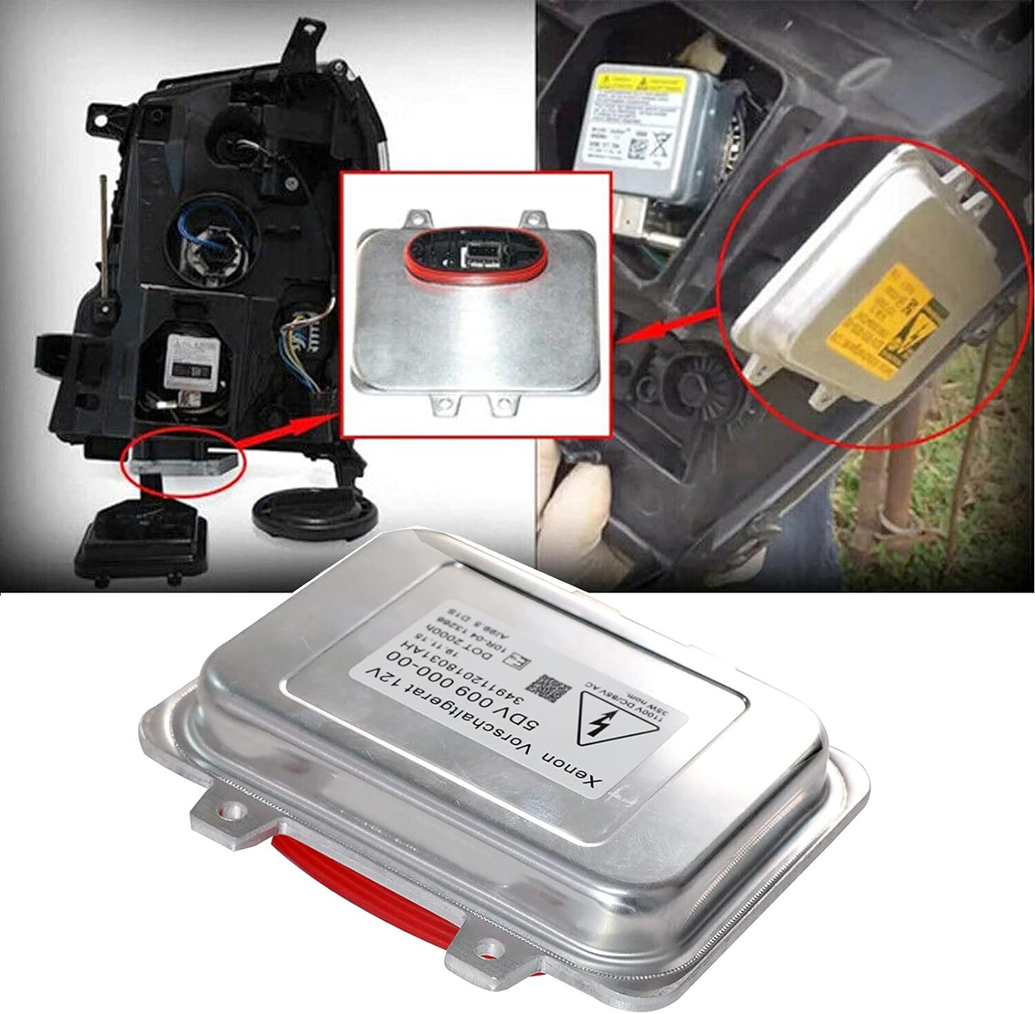 For 2007-2013 Cadillac Escalade Headlight Ballast Xenon HID Control Unit Module