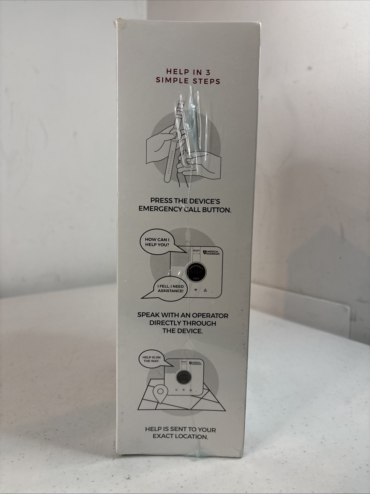 Medical Guardian In-Home Cellular Loud and Clear Medical Alert System