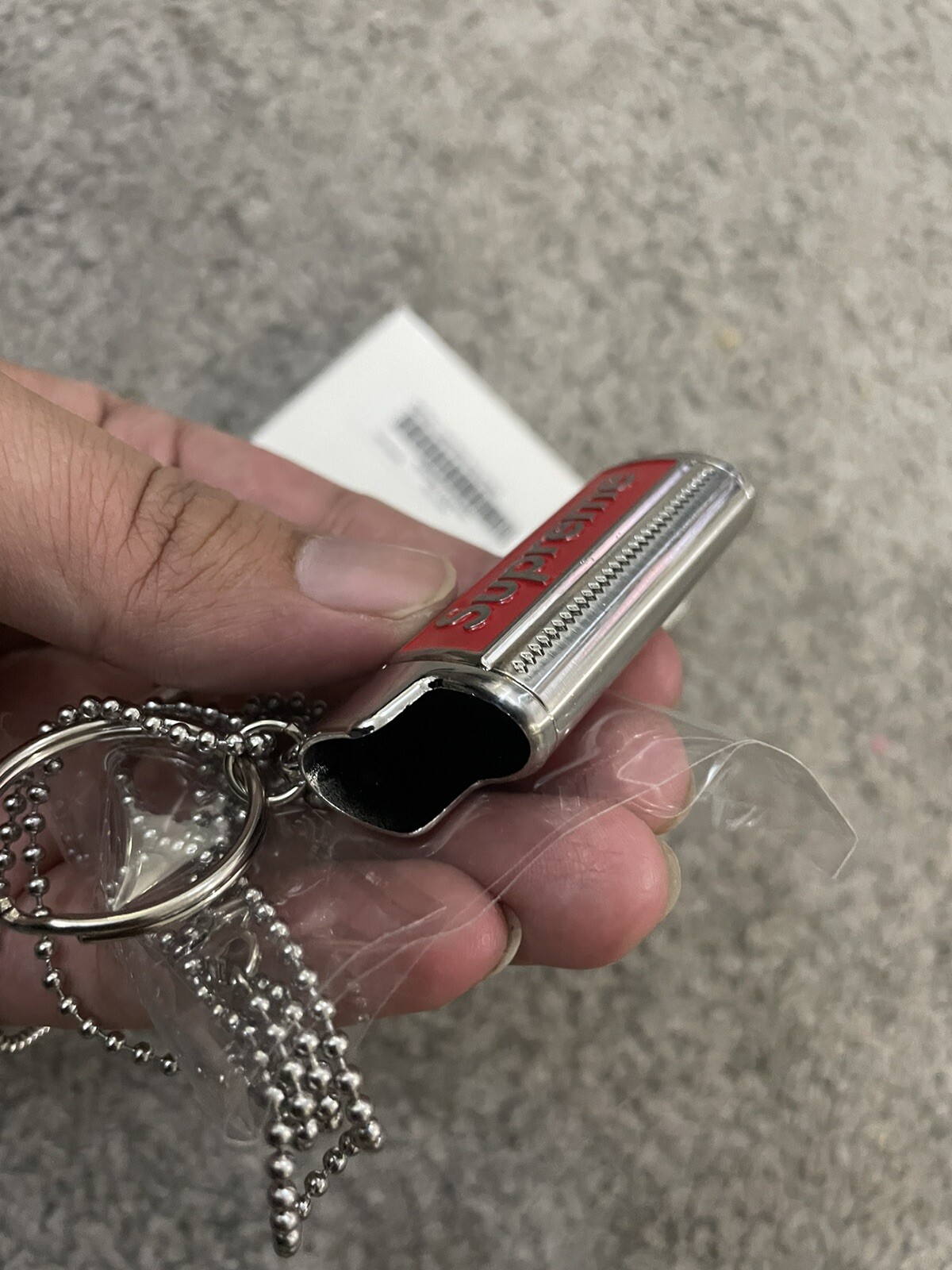 Supreme Metal Lighter Holster Silver 2019