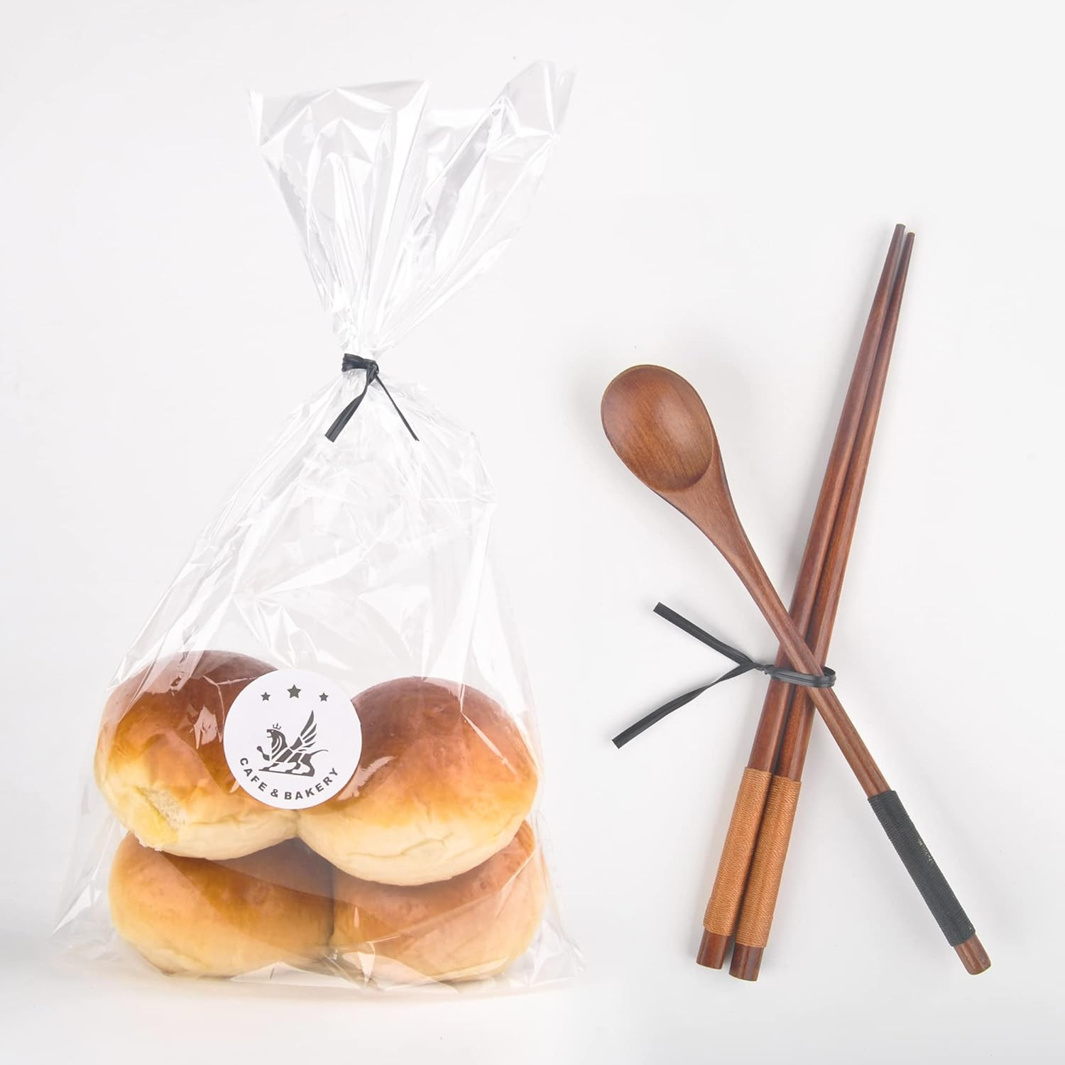 Twist Ties 350 PCS 6.1 Inches Bread Ties Black Reusable for Bags for Gard