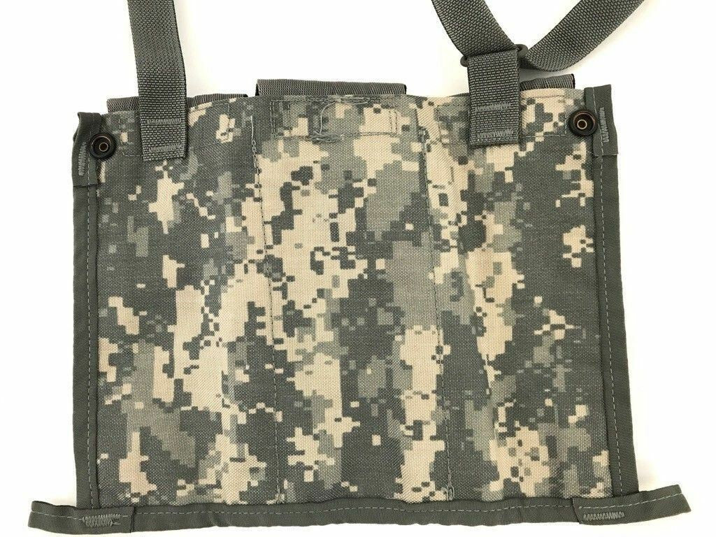 6 Magazine ACU Bandoleer Pouch, MOLLE Mag Pouches Military Army UCP Camo EXC
