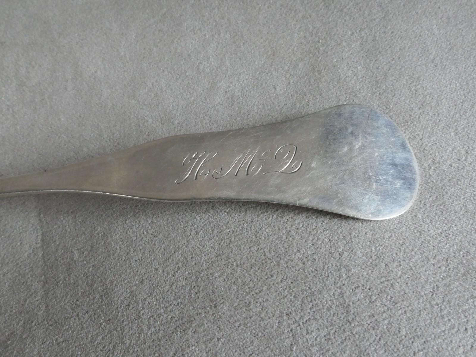 American Coin Silver Spoon REED & SLADER Nashua NH 8” : 24.6g