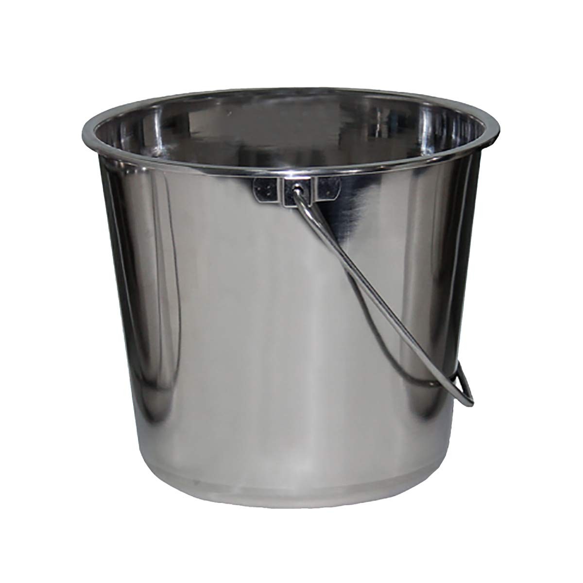 Grip Stainless Steel Bucket (1 Gallon) - Great for Pets, Cleaning, Food Prep ...
