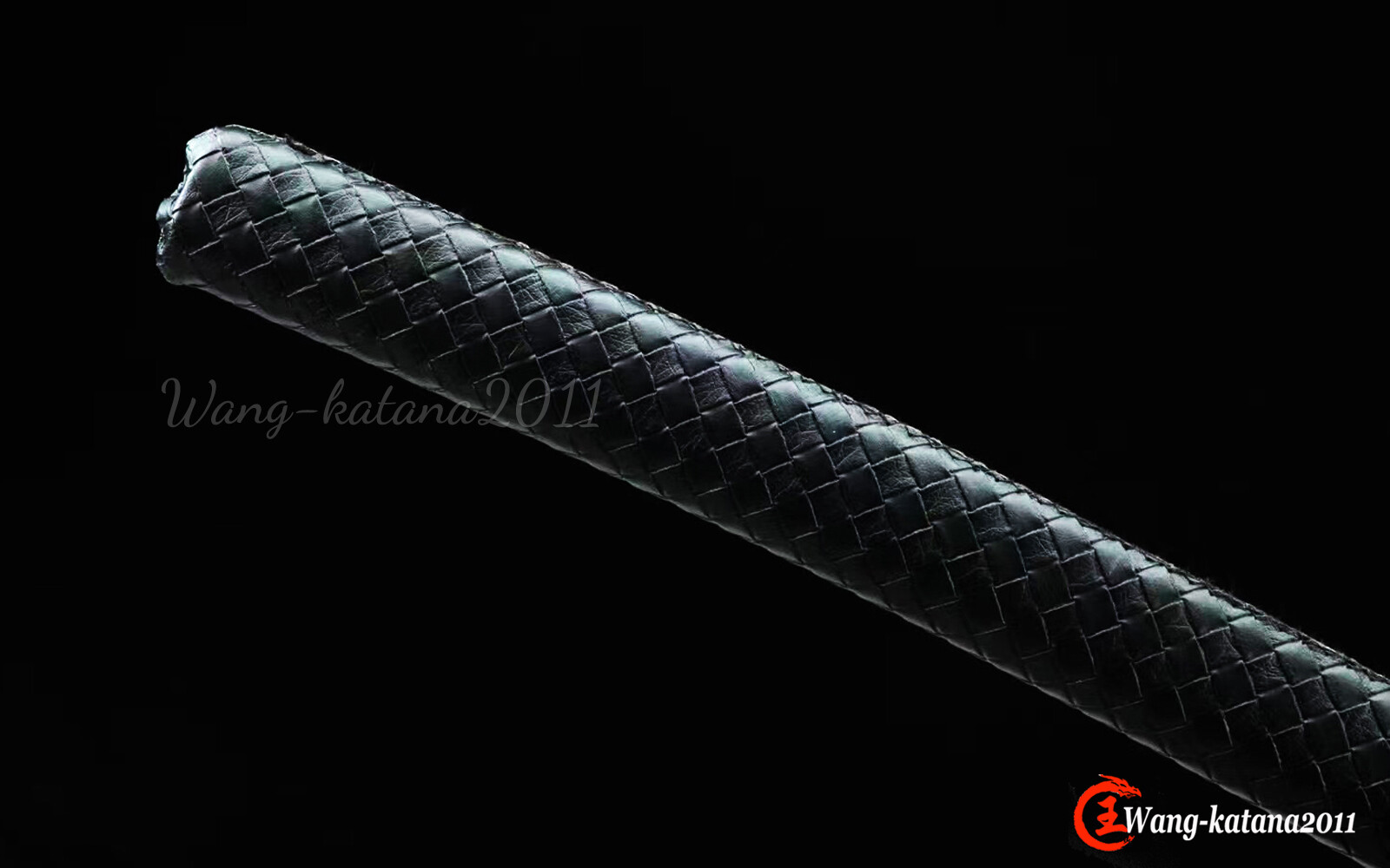 Wooden Katana Battle Training Practice Sword Kendo Iaido Outdoor Leather Bokken