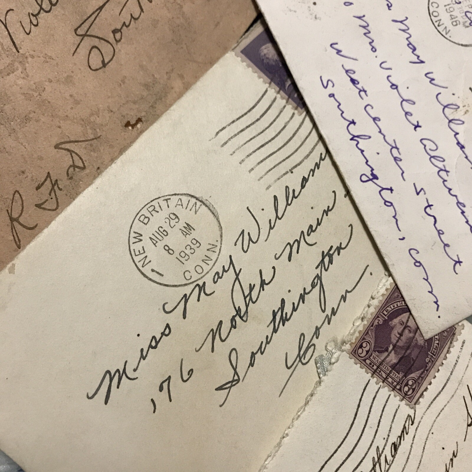 1900s-40s Letters - Lot of 5