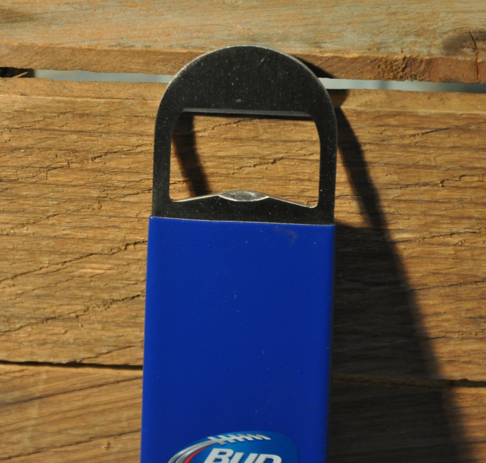 Bud Light Beer NFL 7" Bartender Bottle Opener Metal Church Key New