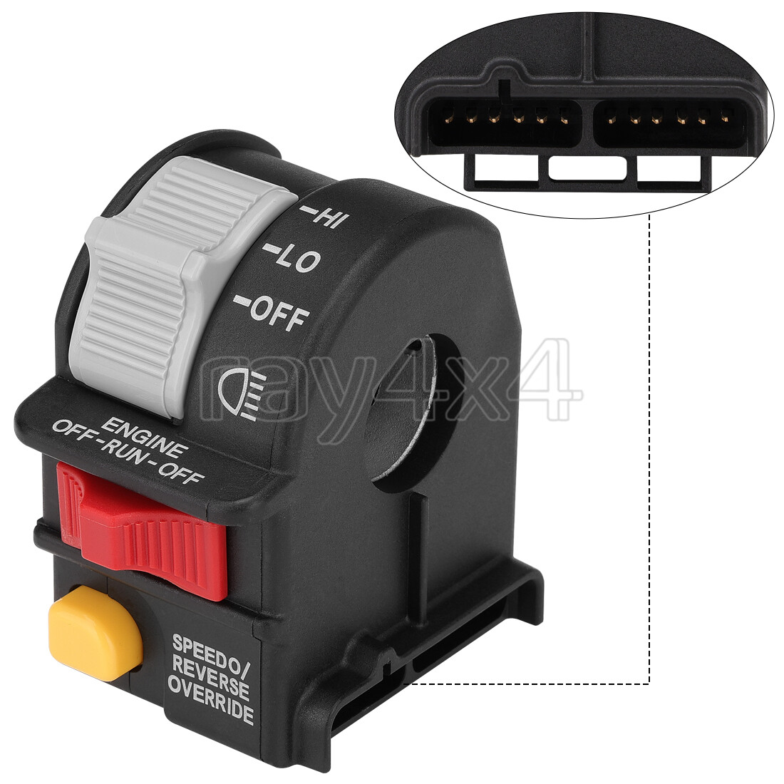 Left Handlebar Switch for Polaris Trail Boss 330 2003-2009 Magnum 330 2004-2006