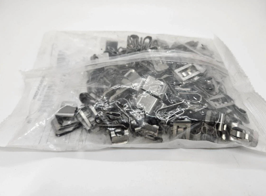 Heyco S6405 Sunrunner Wire Clips 100 Pack - Solar Wire Clips Stainless Steel