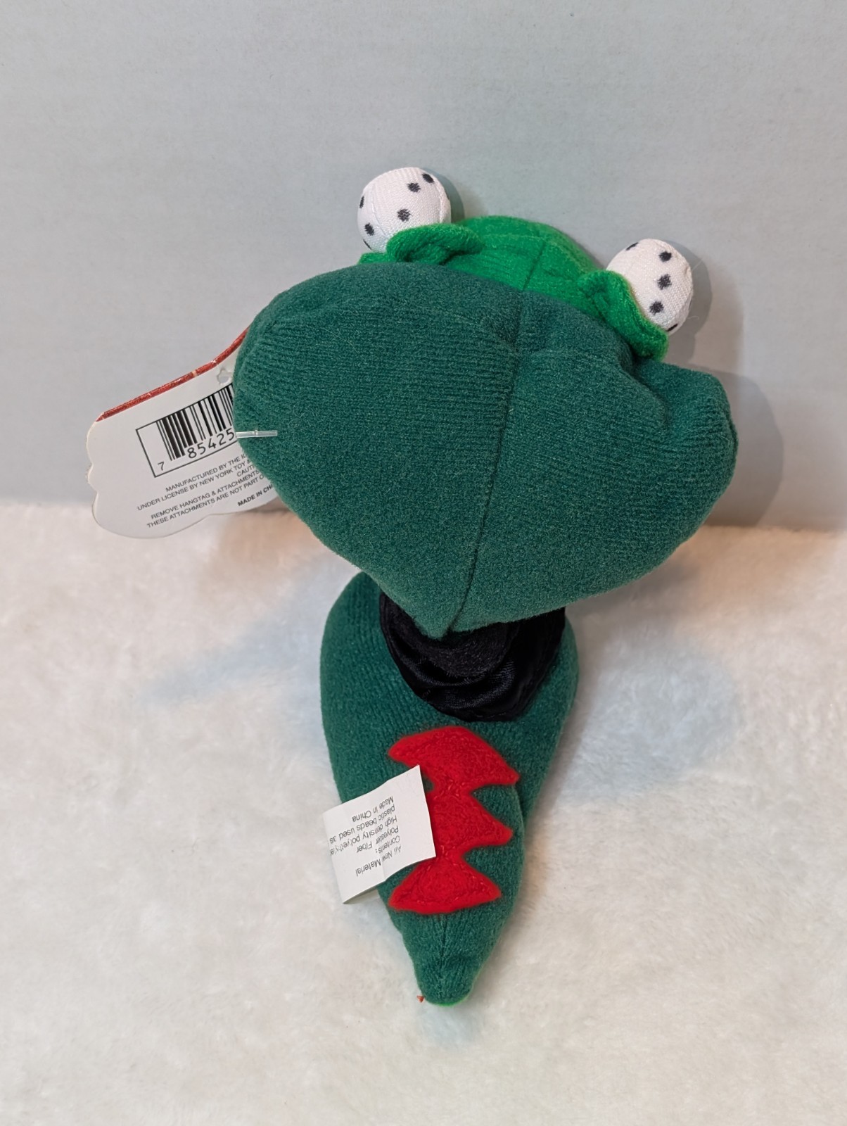 Vintage 90s Meanies Plush Lot 6 - Series 1 & 2 With Tags DIGGER Snake Eyes BEAR