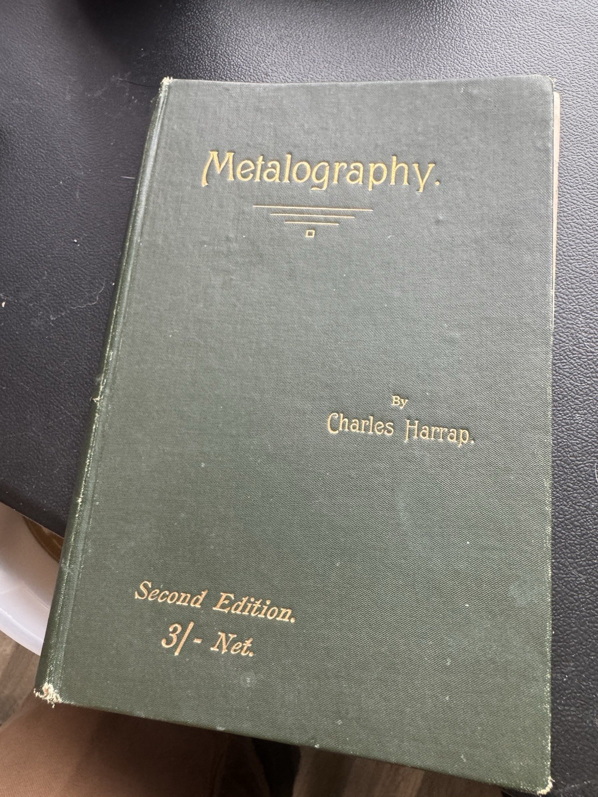 3 Books: Audels machinists, Metaloggraphy, Machine Shop