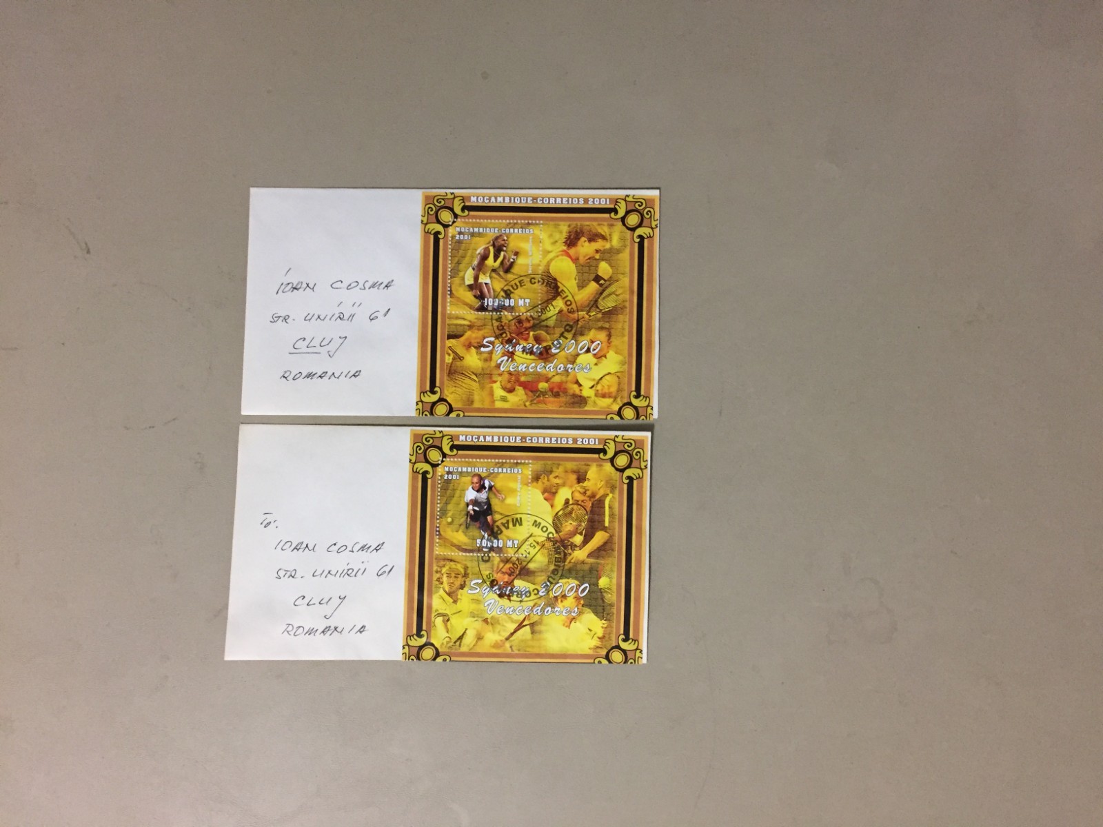 Two  TENNIS covers with SS