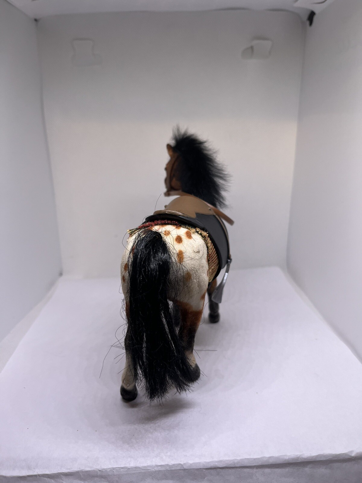 horse mini american Indian Spanish colonial saddle bridle blanket Felted