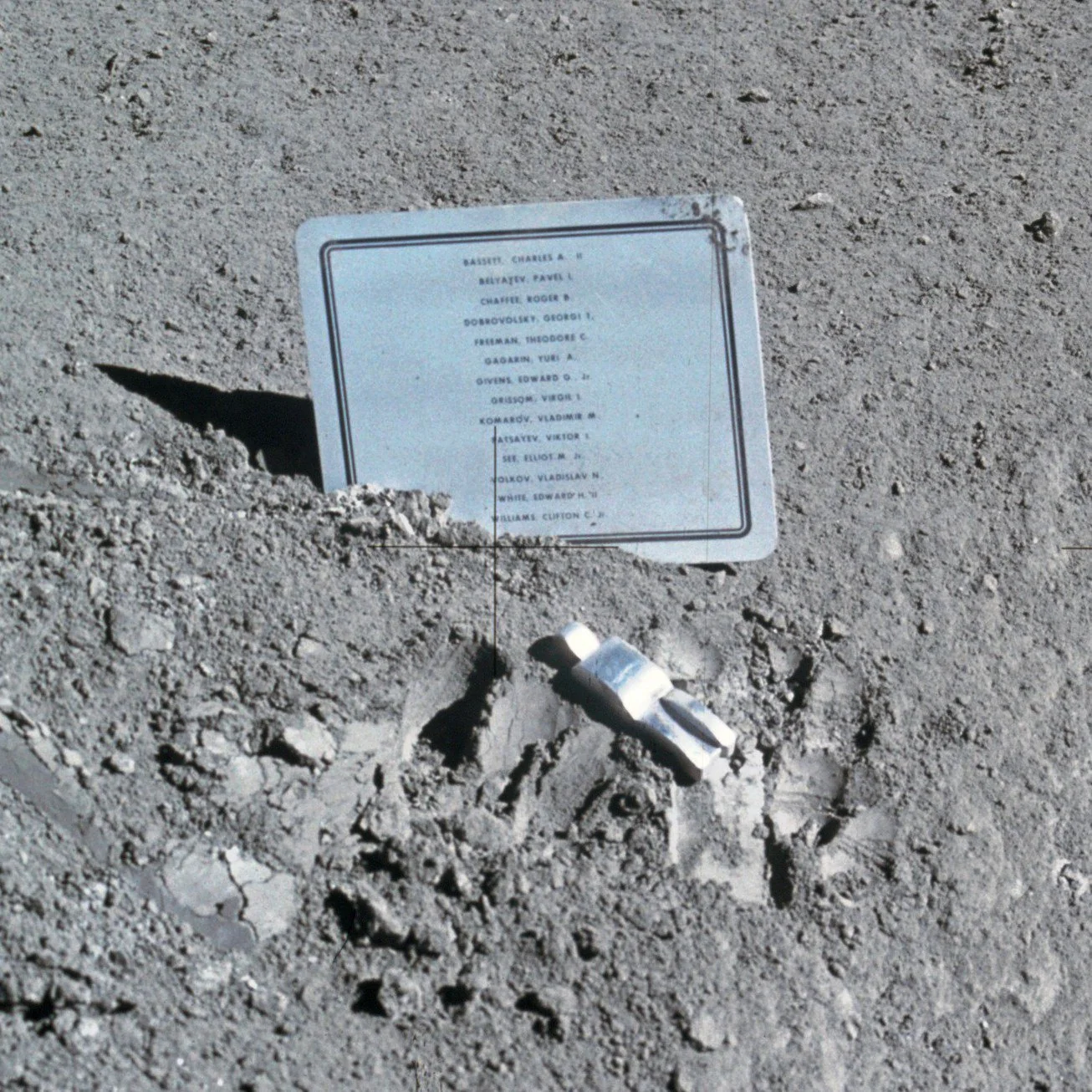 Replica "Fallen Astronaut" Memorial Statuette and Plaque
