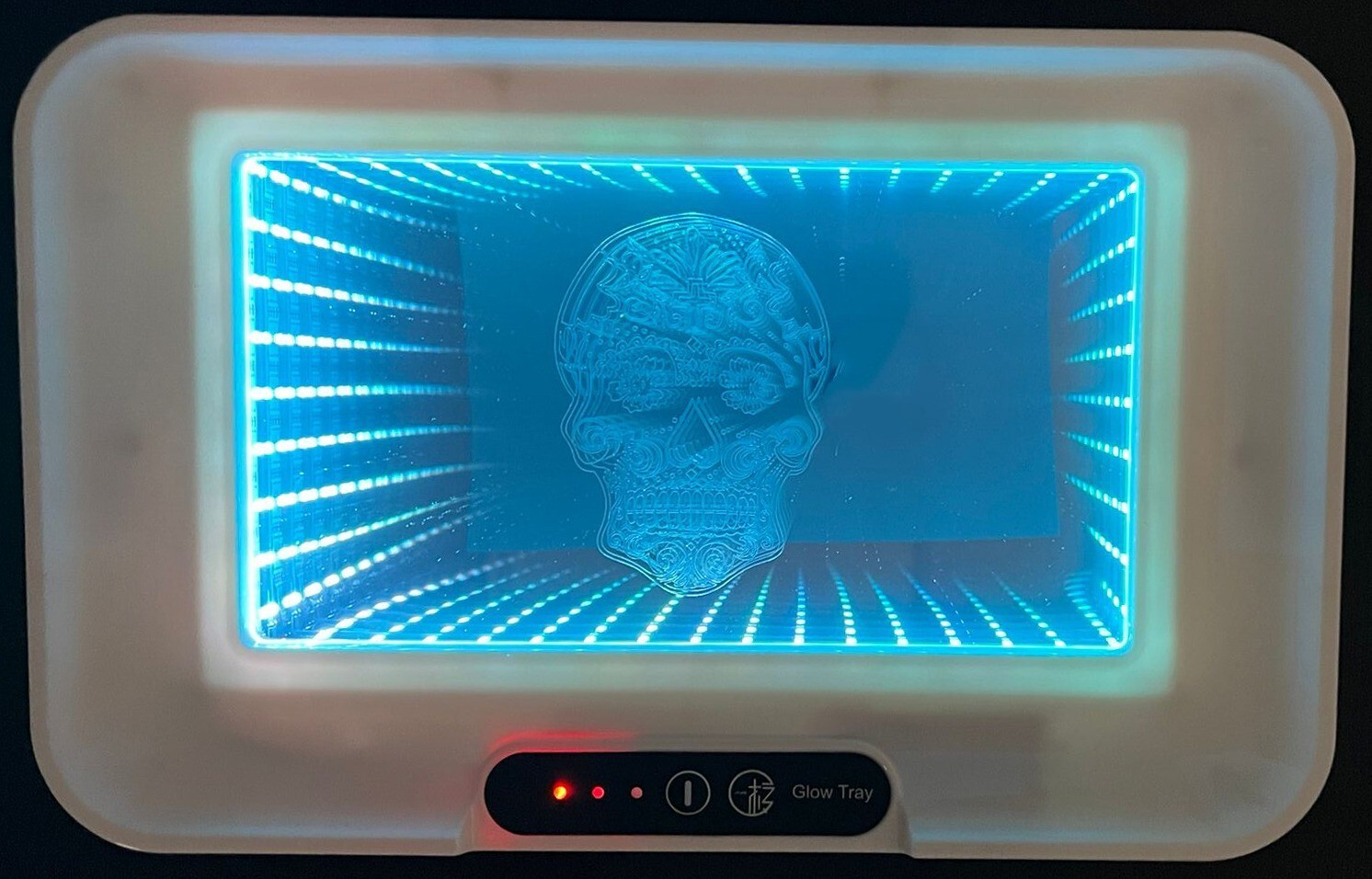 💚3D RGB LED LIGHT UP GLOW ROLLING TRAY💛😎RANDOM COLORS & DESIGNS