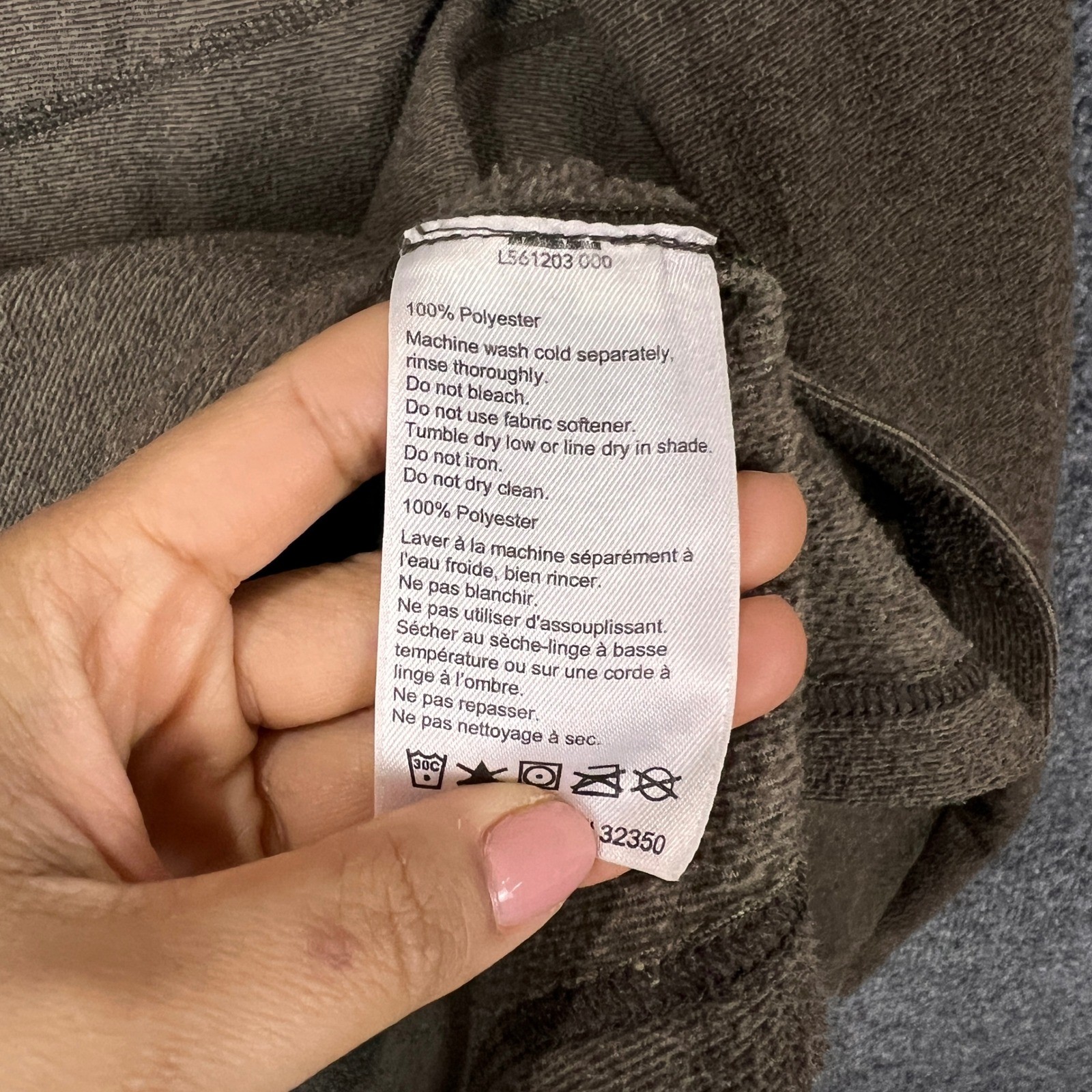 Outdoor Research Quarter Zip Fleece Pullover Men's L G Brown Long Sleeve