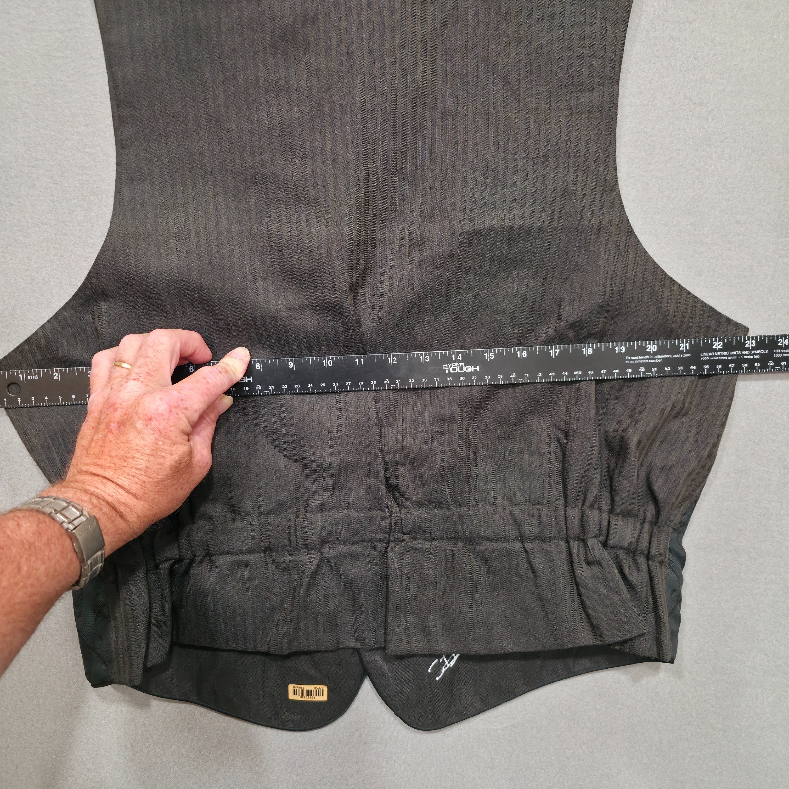 Bill Blass Signature Green Tuxedo Vest Size ML