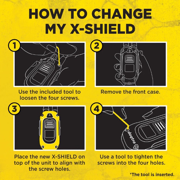Dogtra 1900X + X-Sheild Training Collar 3/4 Mile Range, Boost and XPP Vibration