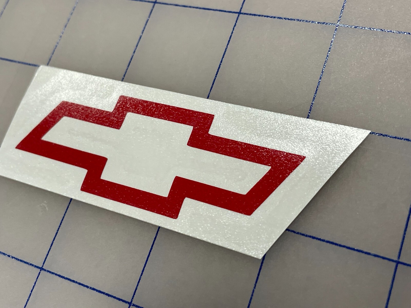 Chevy Bowtie Decal Die Cut Chevrolet Bow Tie Sticker 1", 2", 3", 4", 5", 6", 7"+