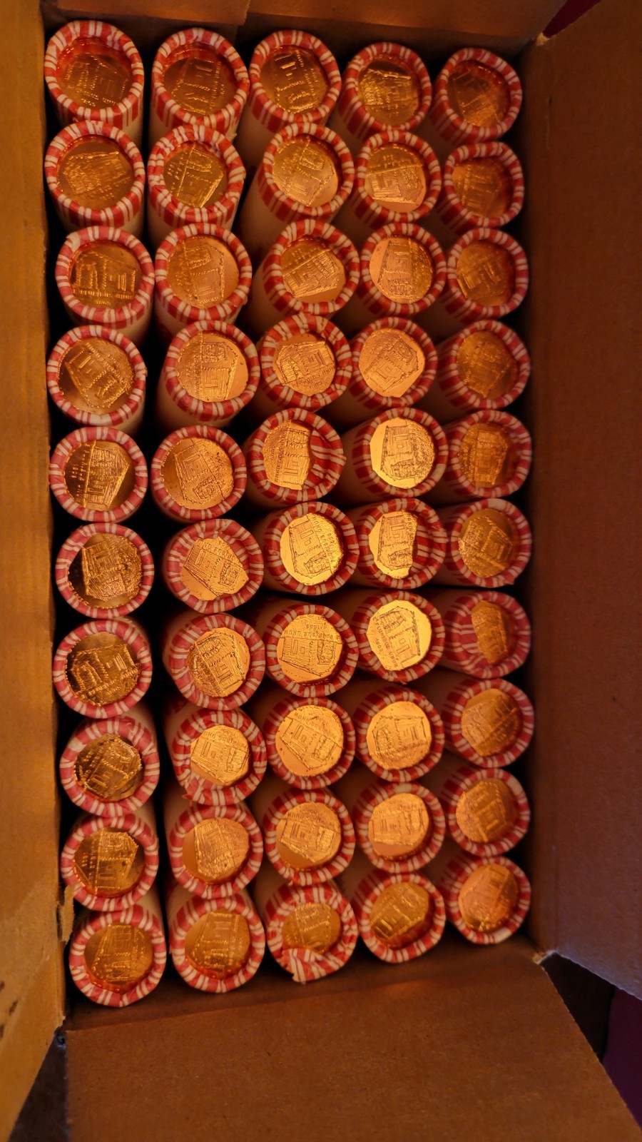 2009 Uncirculated LP-1 Early Childhood Lincoln Cent 5 BU ROLLS From Bank Box P/D