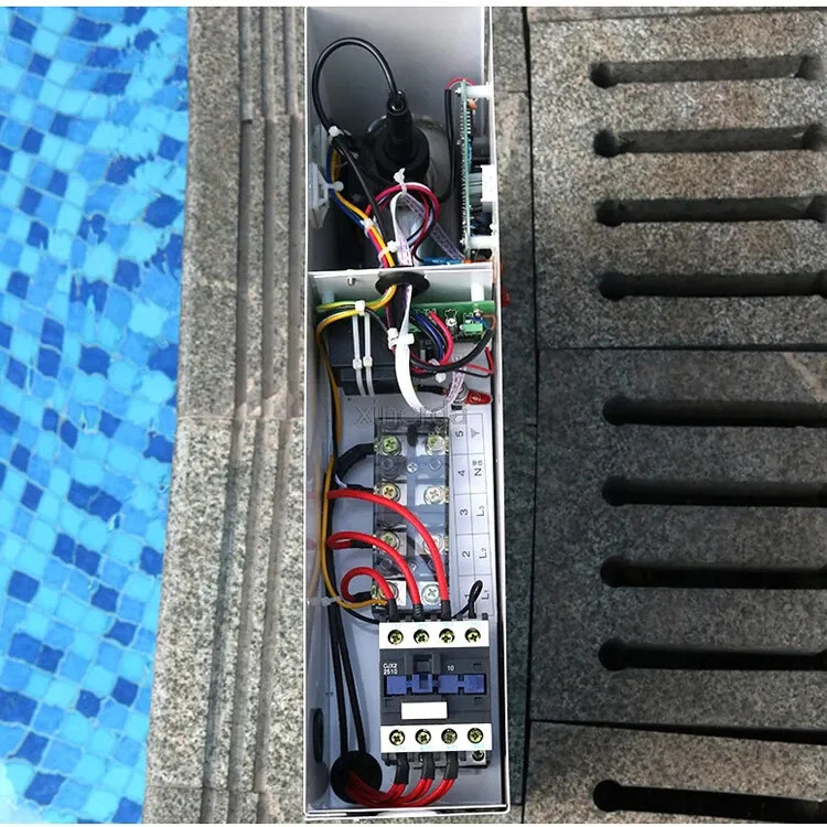 11KW Electric Swimming Pool Water Heater Thermostat Hot Tub 110V US STOCK