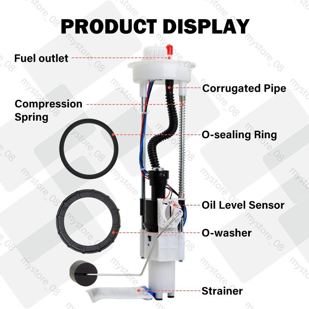 Fits Polaris Ranger 570 2014-2018 Fuel Pump Assembly 2014-18 2204945 2204852