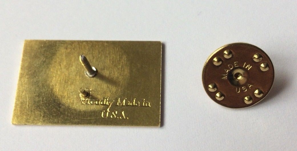 American Flag Lapel Pin Lot of 5 Made in USA Hat Tie Tack