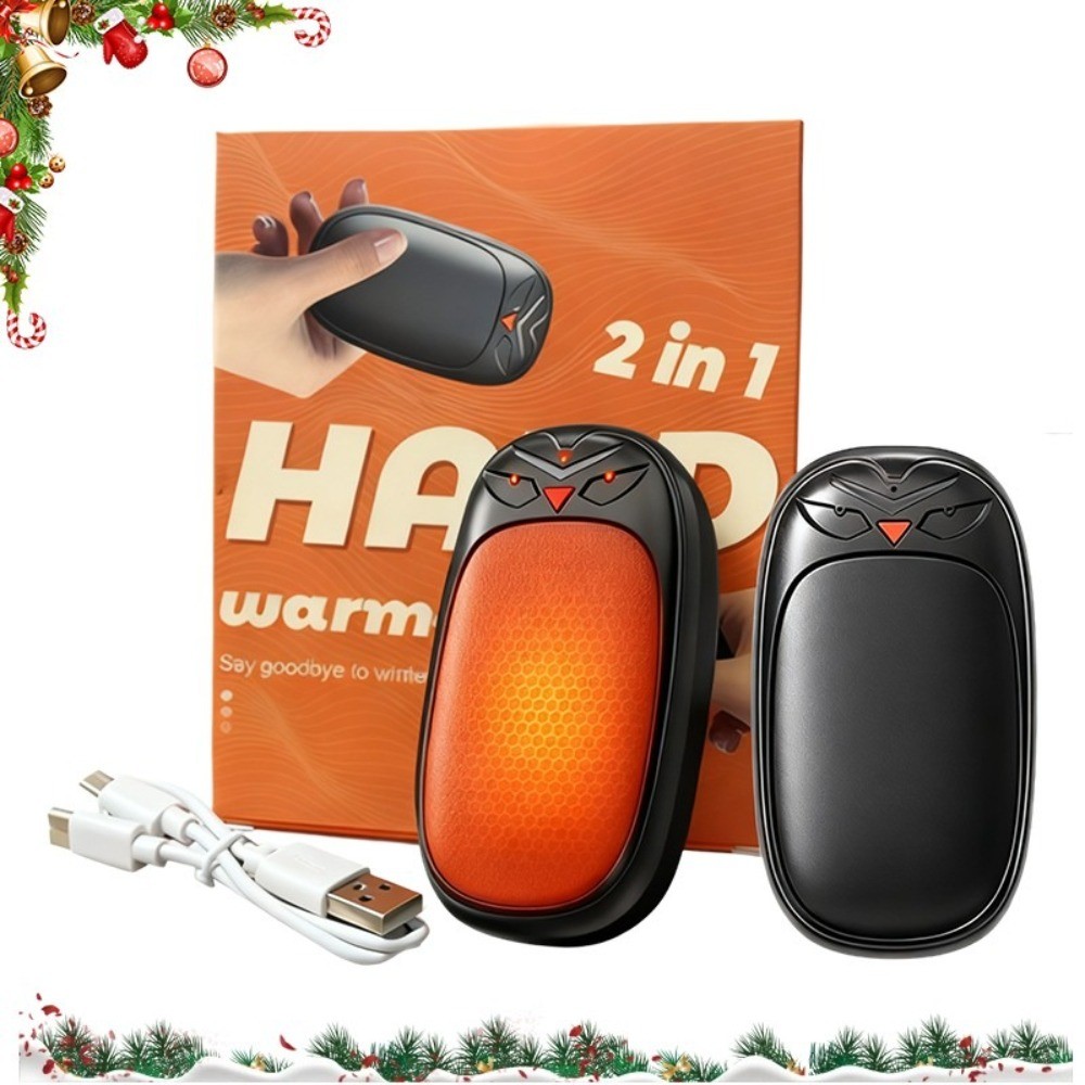 Hand Warmers USB Rechargeable 2 Pack Portable Electric Hand Warmer for Outdoor