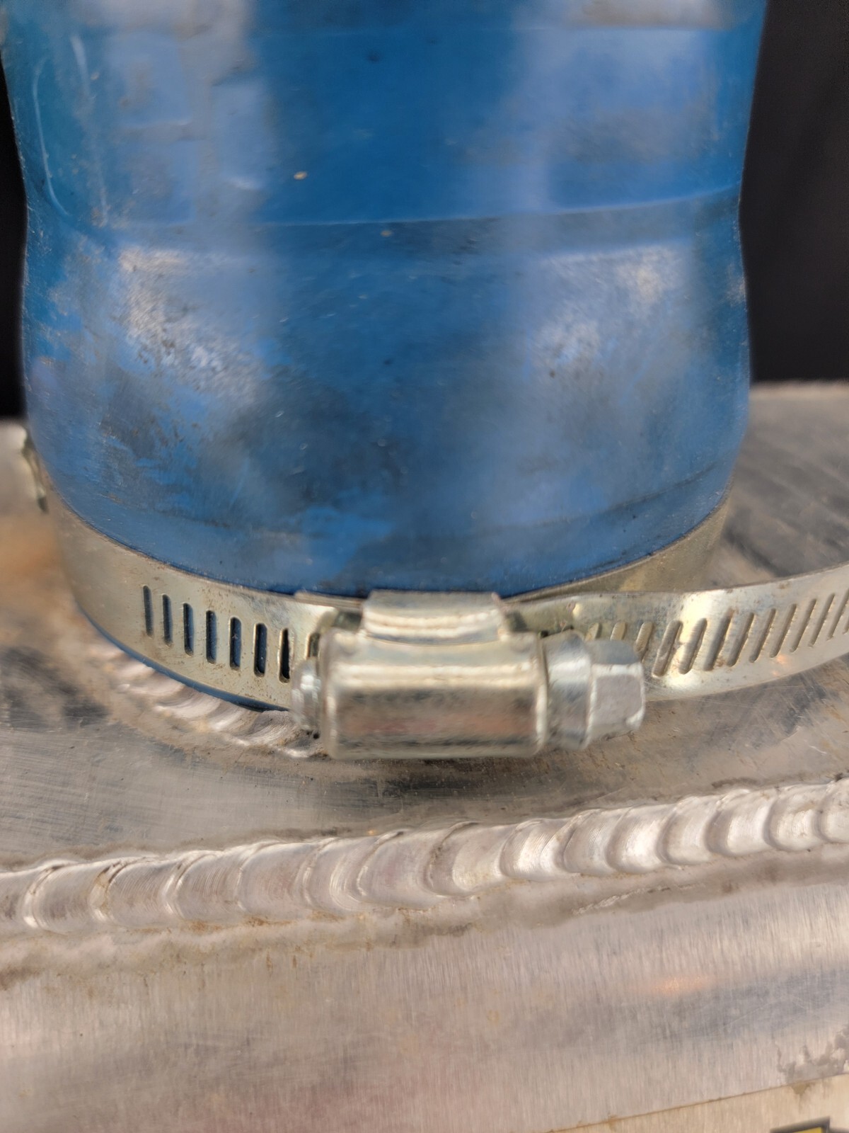 DG Tri-Oval Yamaha Kawasaki Jet Ski Silver Metal Aluminum Exhaust Water Box