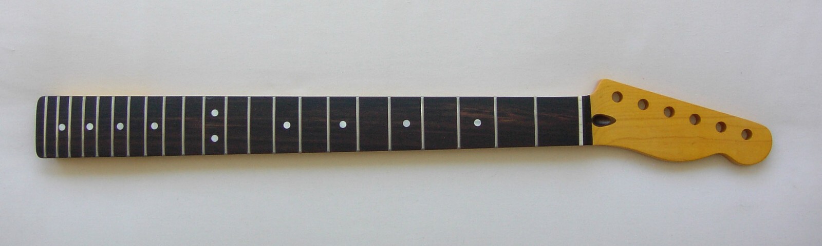 TELECASTER Neck /43mm Width/MOP/Med Jumbo w/Warmoth Bone Nut (fits Fender TELE