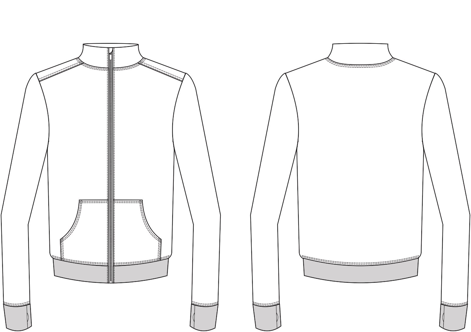 Ladies Zip Front Nursing Scrub Warmup Jacket 9 Colors Sizes XS S M L XL 2XL