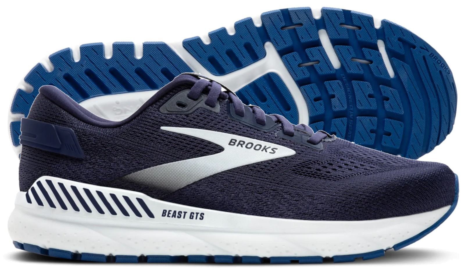 Brooks Beast GTS 24 Mens Peacoat/True Navy/White, Multiple sizes, New In Box