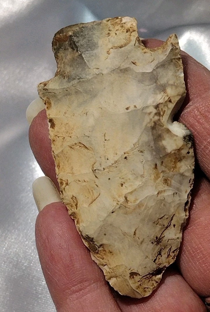 Adena Indian Arrowhead Relic Arrowhead & Blade Flint Bourbon Co. Fort Scott KS