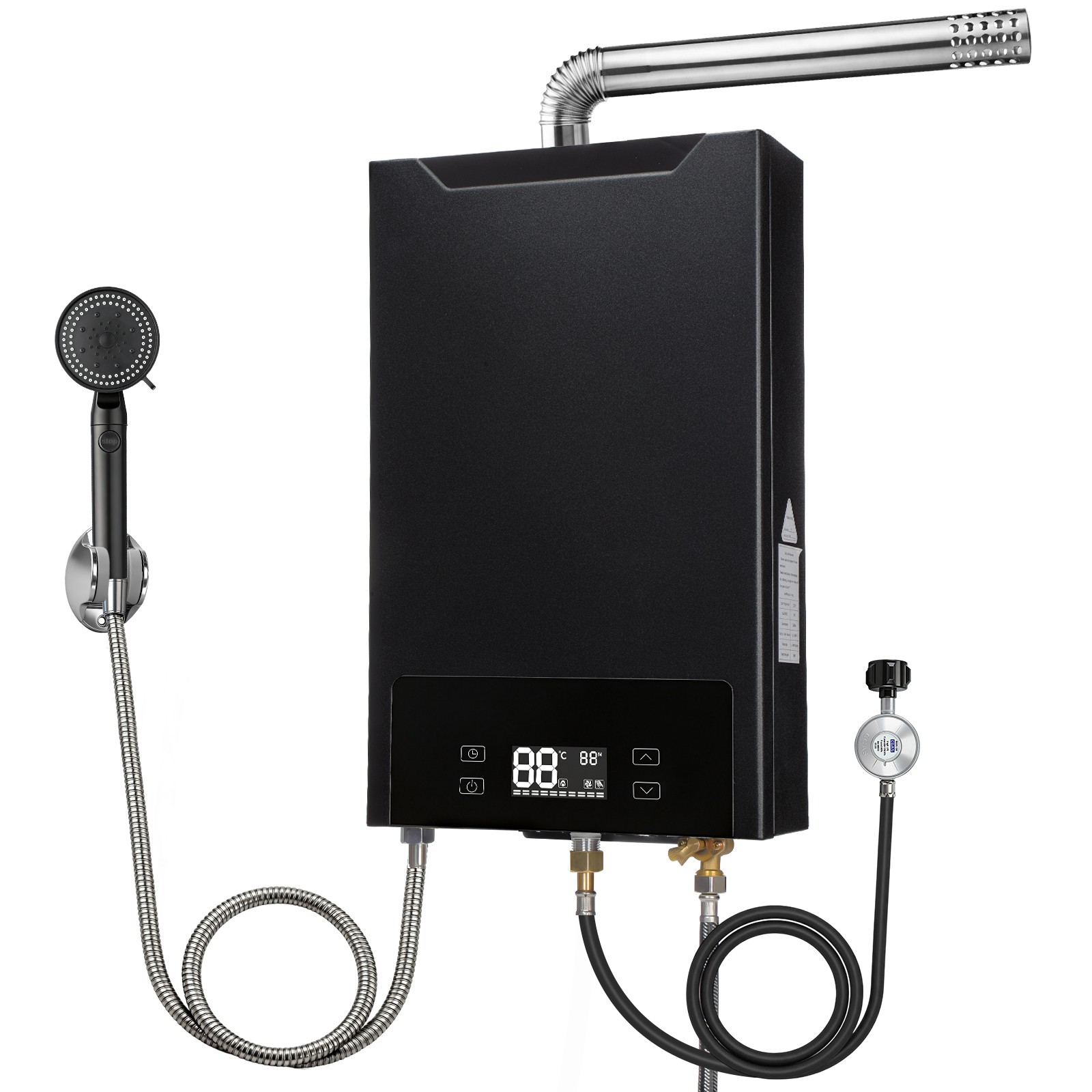 130,000 BTU Propane Gas Tankless Water Heater 4.3 tankless water heater electric