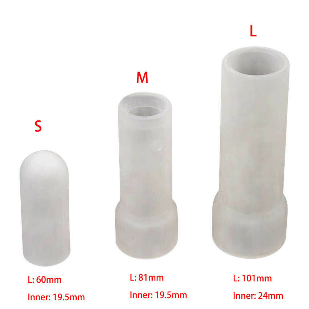 2PCS Set Penis Silicone Sleeve for Extender Stretcher Max Vacuum Enlargement USA